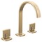 Brizo Allaria Widespread Lavatory Faucet with Arc Spout - Less Handles 65367LF-GLLHP-ECO - alternate 4
